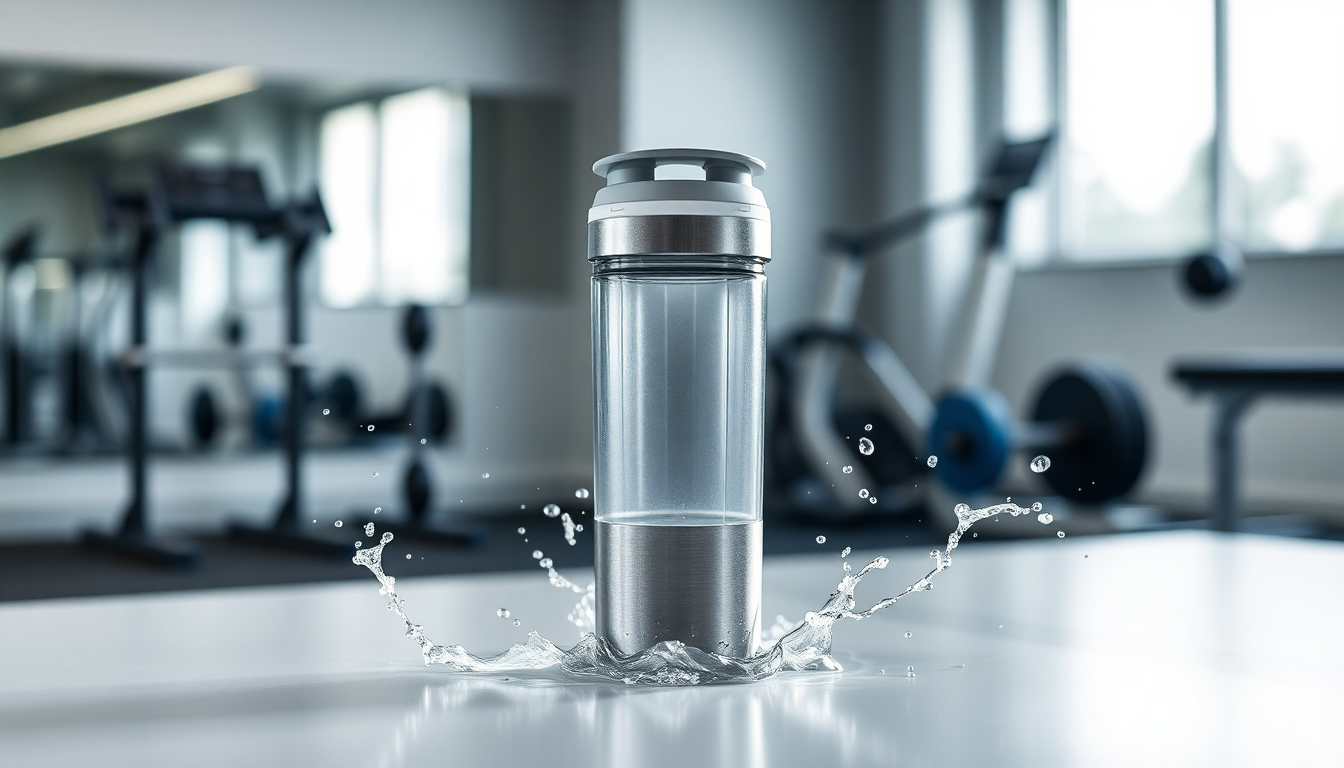 Elevate Your Fitness Routine with Jaazi International's Electric Protein Shaker Bottle