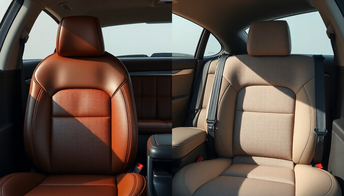 Leather vs. Fabric Car Seat Covers: Durability and Comfort