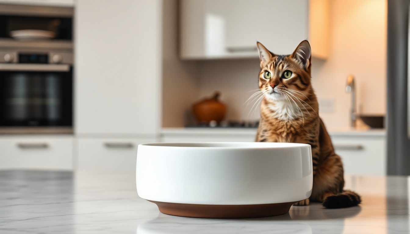 Elevate Your Feline's Dining Experience with Jaazi International's Ceramic Cat Food Bowls