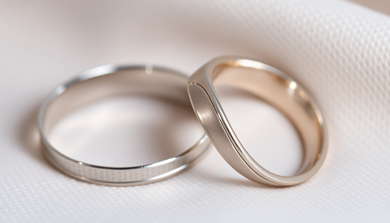 Platinum vs. White Gold: Wedding Band Metal Comparison