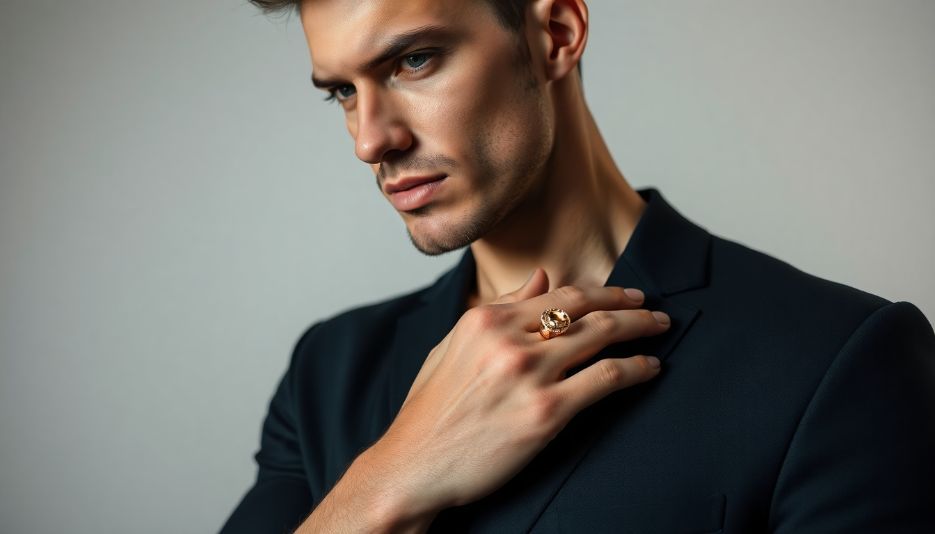 Rose Gold for Men: Breaking Traditional Jewelry Rules