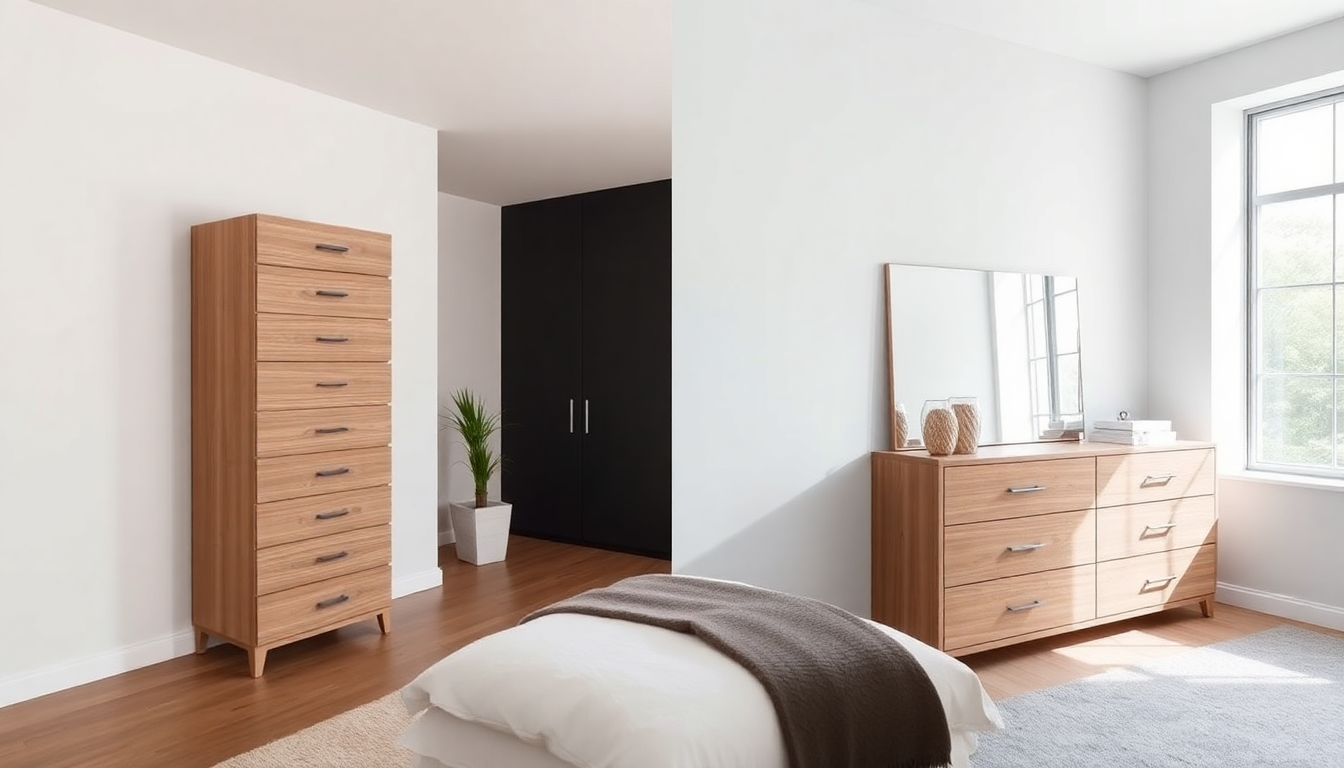Tall vs. Wide Dressers: Which Works Best for Your Space?