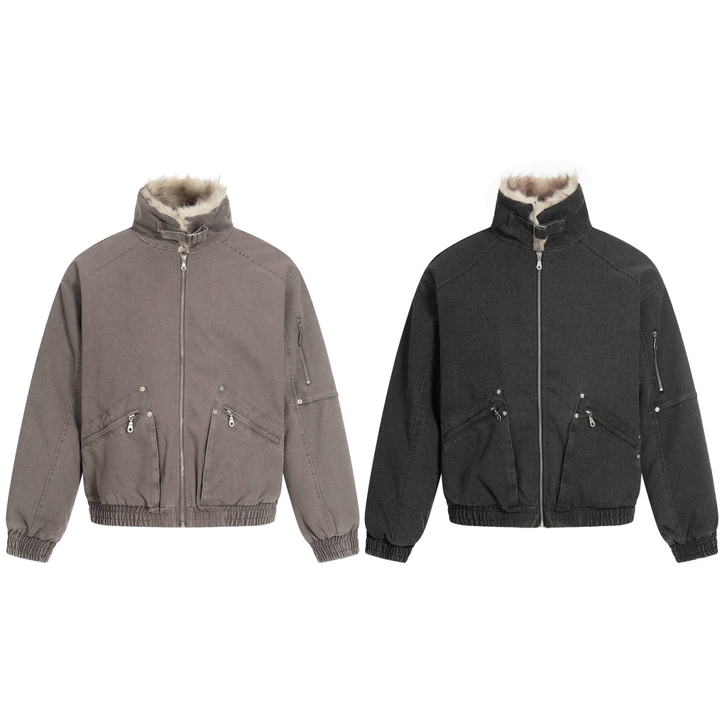 New Winter Thermal Cotton-padded Men Coat