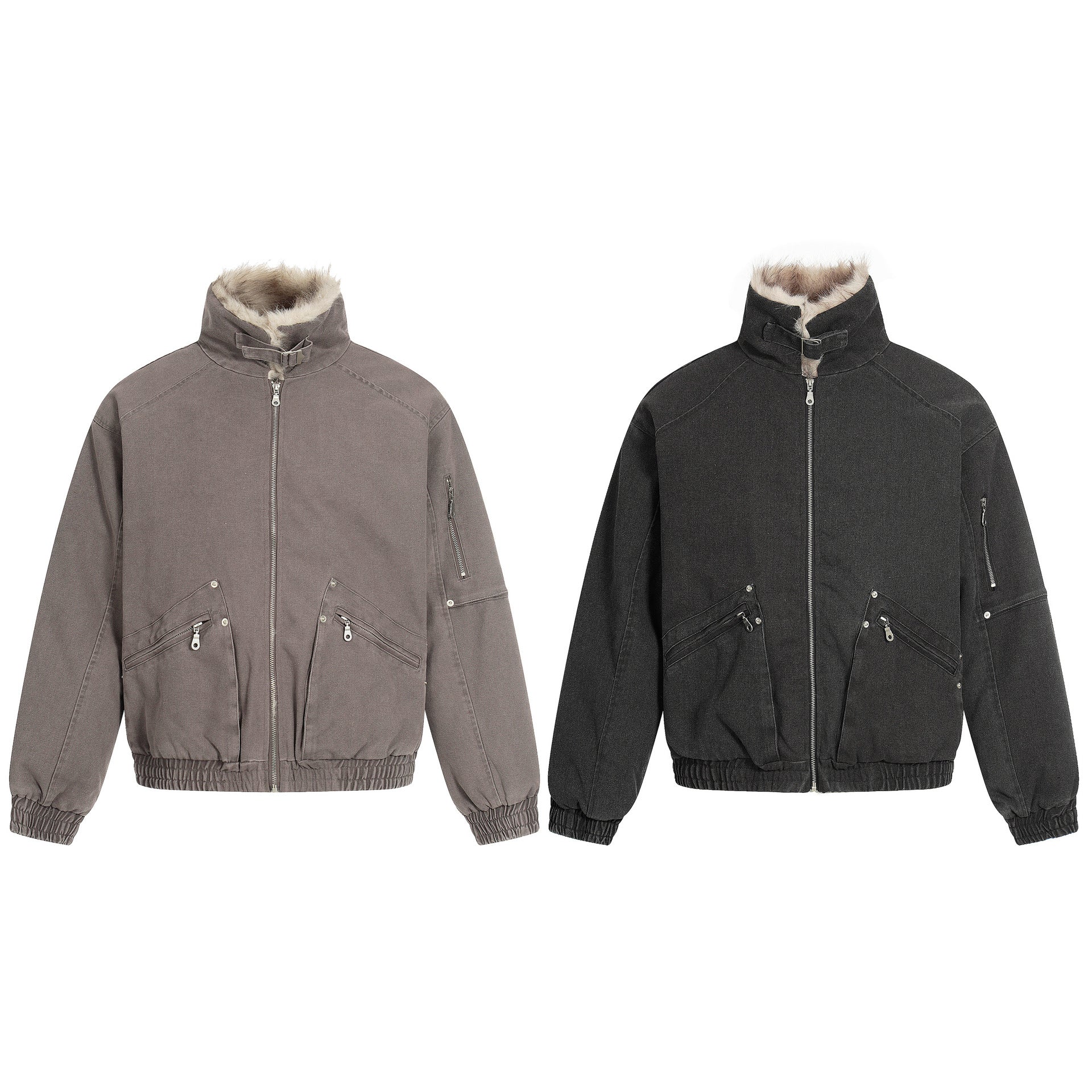 New Winter Thermal Cotton-padded Men Coat