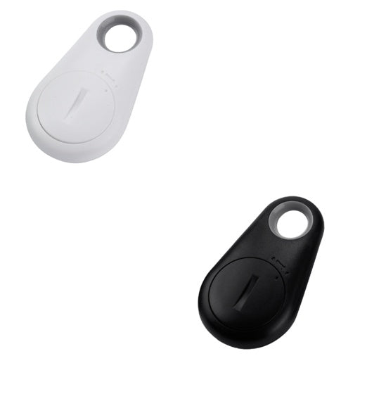 Water Drop Bluetooth-compatible Anti Lost Object Finder Black and White Opp