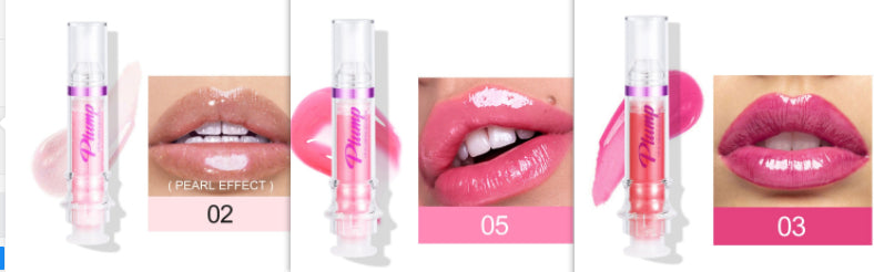 New Tube Lip Rich Lip Color Slightly Spicy Lip Honey Lip Glass Mirror Face Lip Mirror Liquid Lipstick Set4