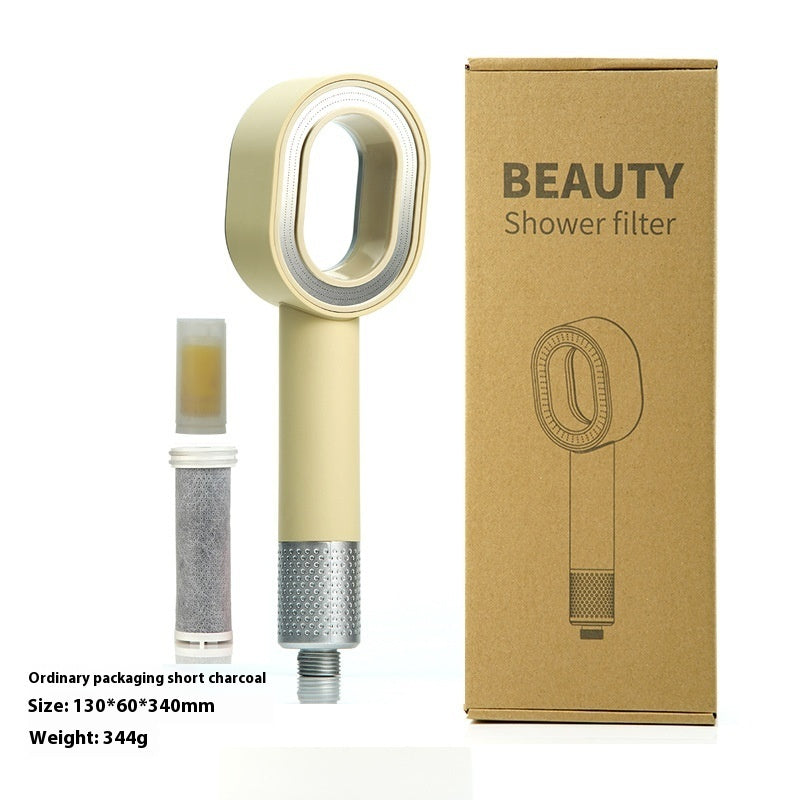 Aromatherapy Shower Head Girls Gift Box Beige Aromatherapy Box