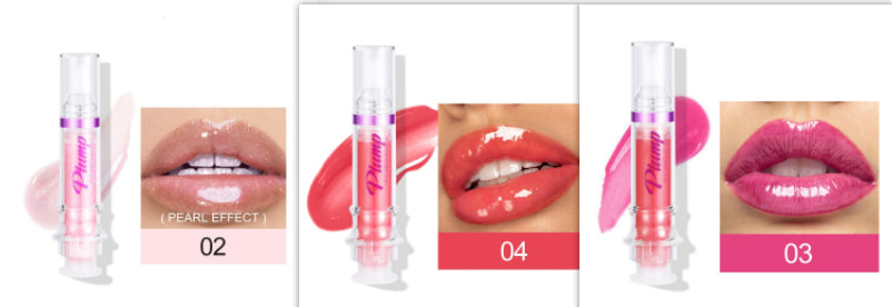 New Tube Lip Rich Lip Color Slightly Spicy Lip Honey Lip Glass Mirror Face Lip Mirror Liquid Lipstick Set5