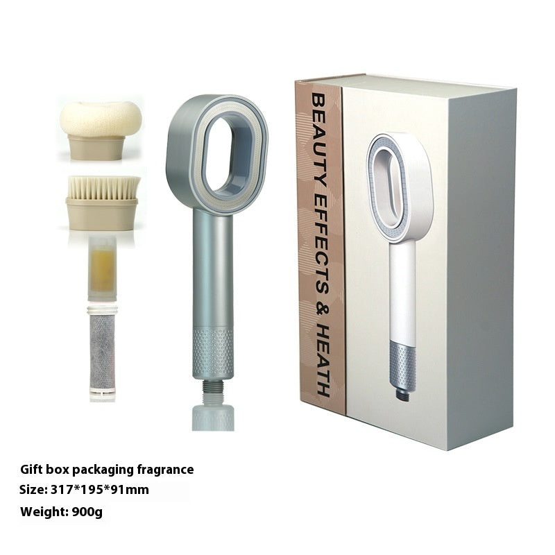 Aromatherapy Shower Head Girls Gift Box Silver Aromatherapy Gift Box