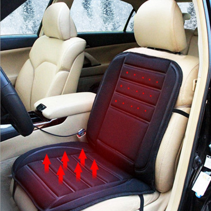 Car heating cushion black