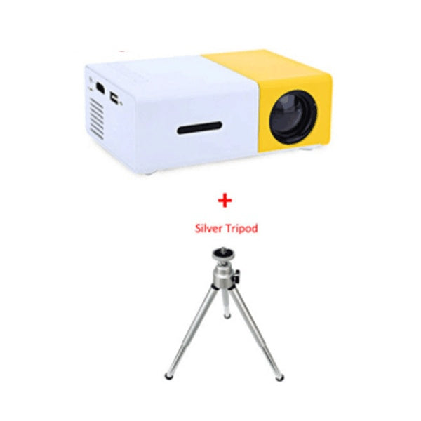 1080P LED Mini High Definition Projector Yellow set