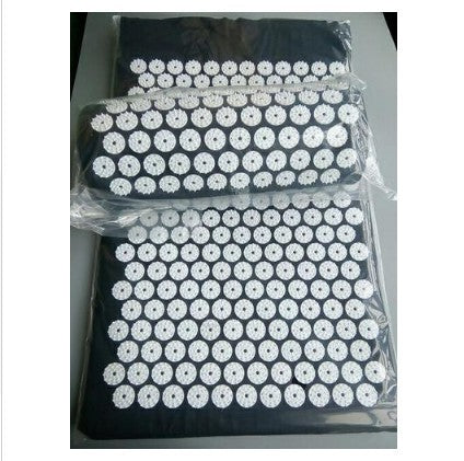 Acupuncture Yoga Cushion Massage Cushion and Pillow Black Circular