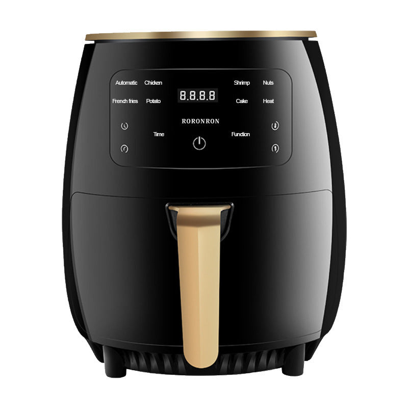Air Fryer Smart Touch Home Electric Fryer Black