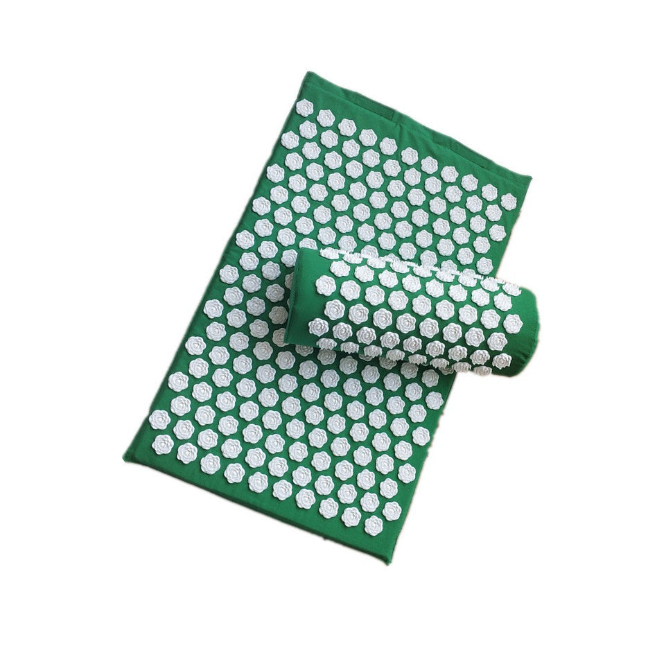 Acupuncture Yoga Cushion Massage Cushion and Pillow Grass Green Lotus