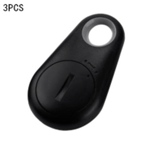 Water Drop Bluetooth-compatible Anti Lost Object Finder 3PCS black Opp