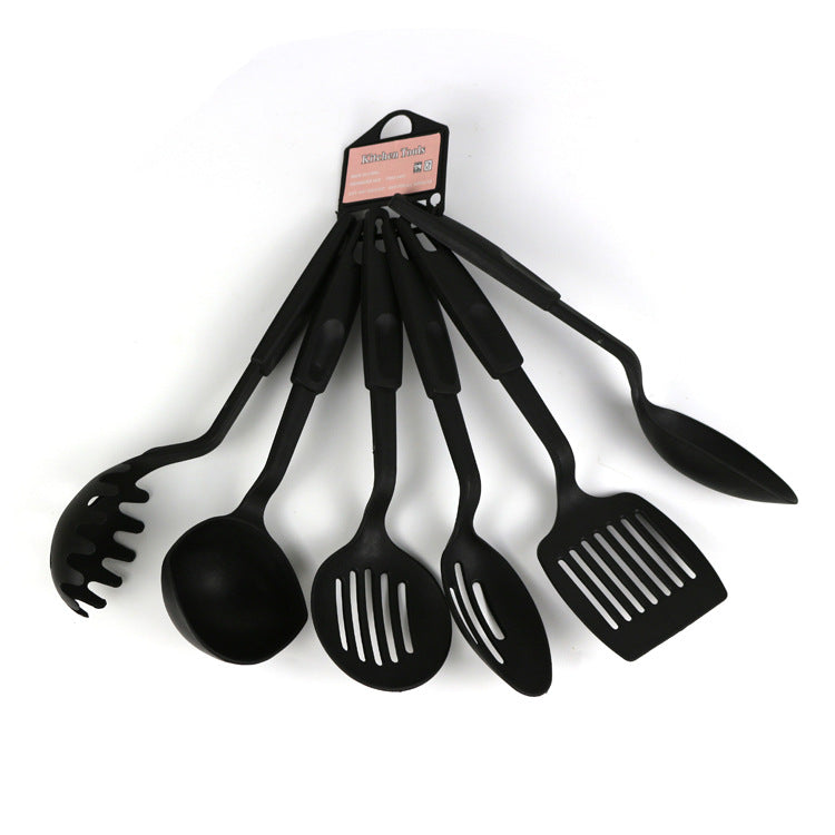 Kitchen Utensils Shovel Spoon Set Non-stick Pan Kitchen Utensils Black
