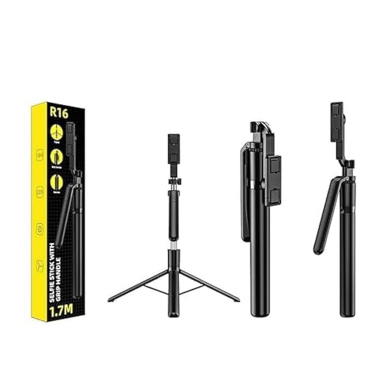 Selfie Stick With Grip Handle