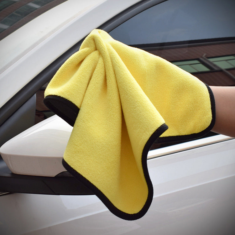 Two-color Couble-sided Car Dual-use Cleaning Car Wash Towel 40x45