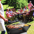 Portable BBQ Grill Foldable Charcoal Grill Camping Garden Outdoor Travel