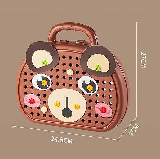 DIY Screw Puzzle Suitcase