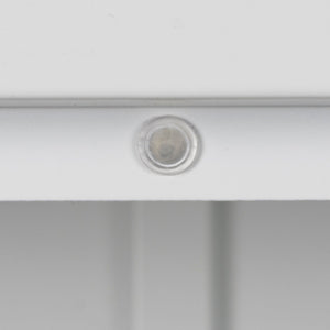 High Storage Cabinet with 2 Doors and 4 Partitions to Separate 5 Storage Spaces, Home/ Office Design