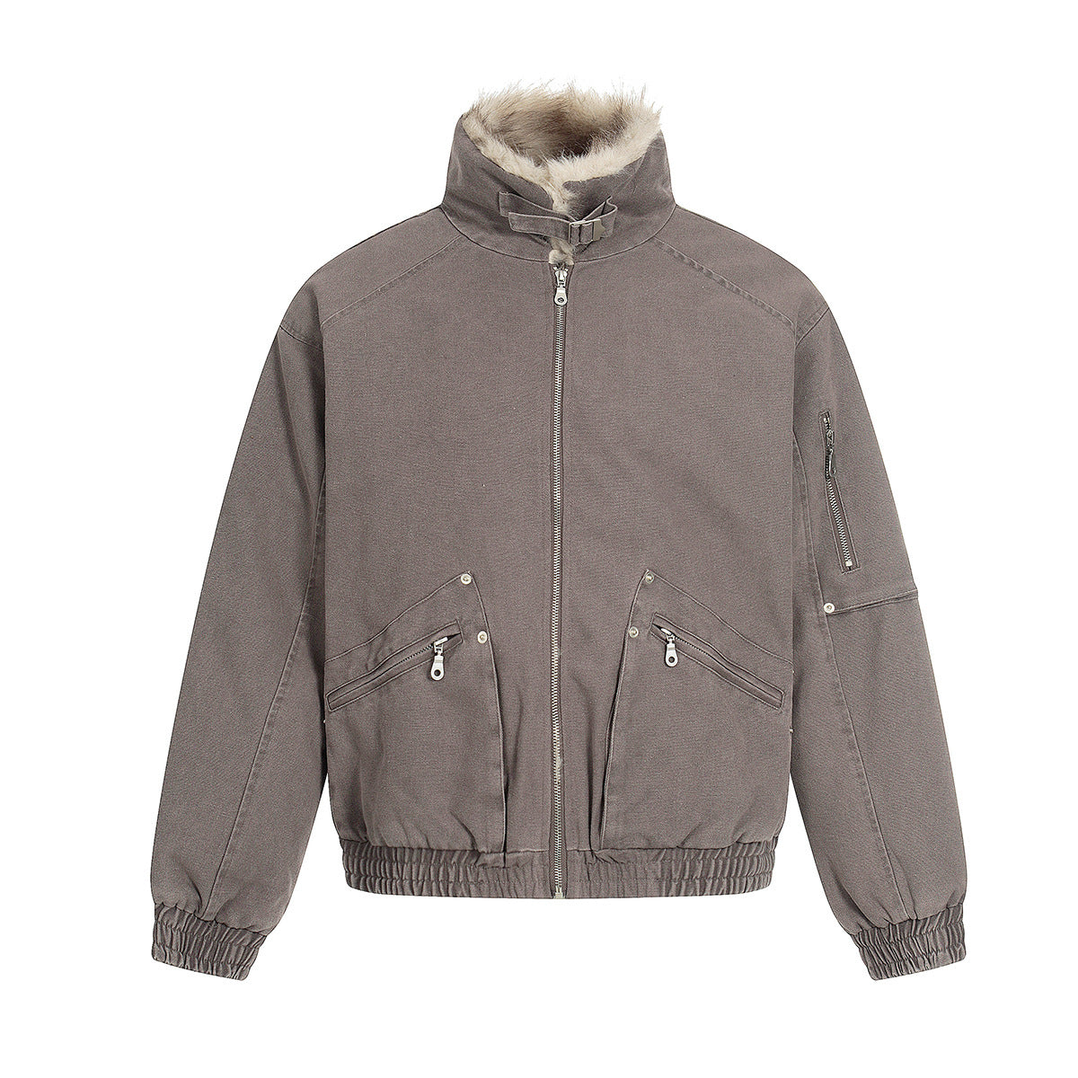 New Winter Thermal Cotton-padded Men Coat