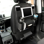 HQ Leather Car Seat Organizers Black