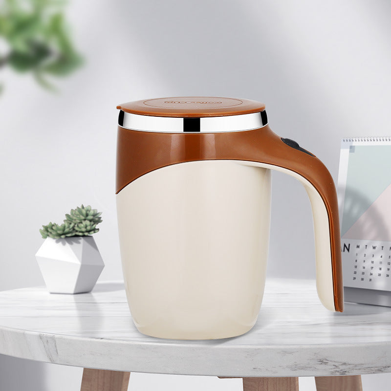 Rechargeable Model Automatic Stirring Cup Coffee Cup High Value Electric Stirring Cup Lazy Milkshake Rotating Magnetic Water Cup Coffee