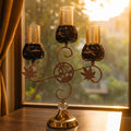 Luxury 3-Head Candle Holder Random Color