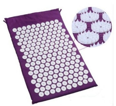 Acupuncture Yoga Cushion Massage Cushion and Pillow Purple2 No pillow