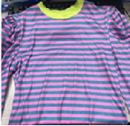 Striped Long-sleeved Hoodie For Women