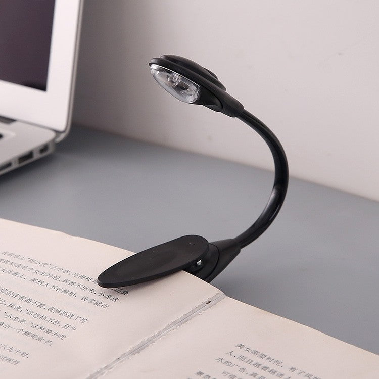 Led Book Light Mini Clip-On Black