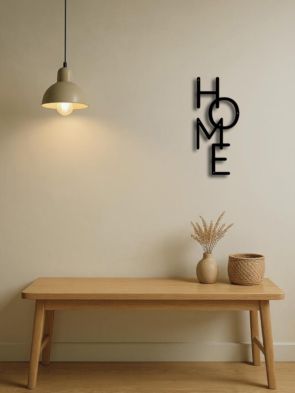 Metal Wall Decor HOME Letter Wall Sign Unique Design For Bedroom Decor & Gifts