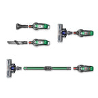 Handheld Wireless Vaccum Cleaner With Foldable Tube Green