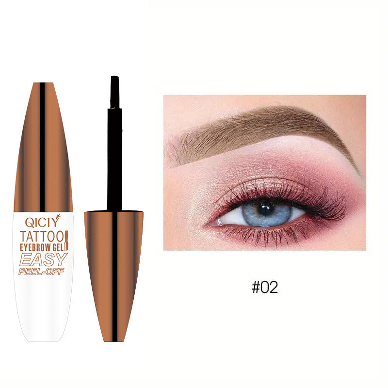 Tattoo Easy Peel Off Eyebrow Gel Cream Types Long-Lasting Smudge-Proof Sweat Resistant Waterproof Cosmetics 05style
