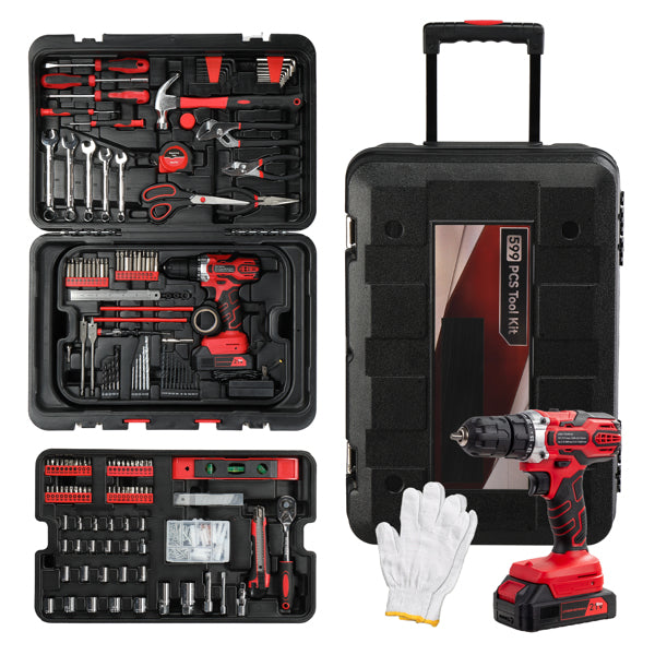 599 With 21v Drill Tool Set Tool set