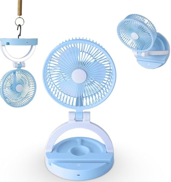 Jiake - Folding Storage Lamp Fan With USB