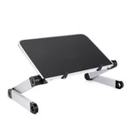 Foldable Laptop Stand Ergonomic Desk Tablet Holder Black