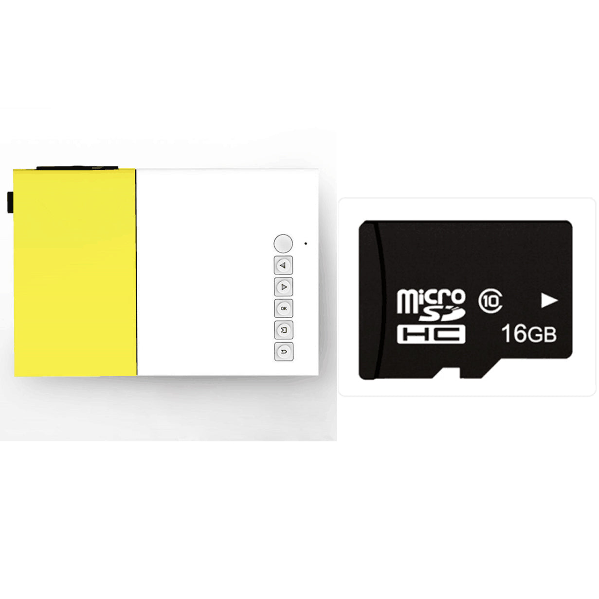 1080P LED Mini High Definition Projector Yellow