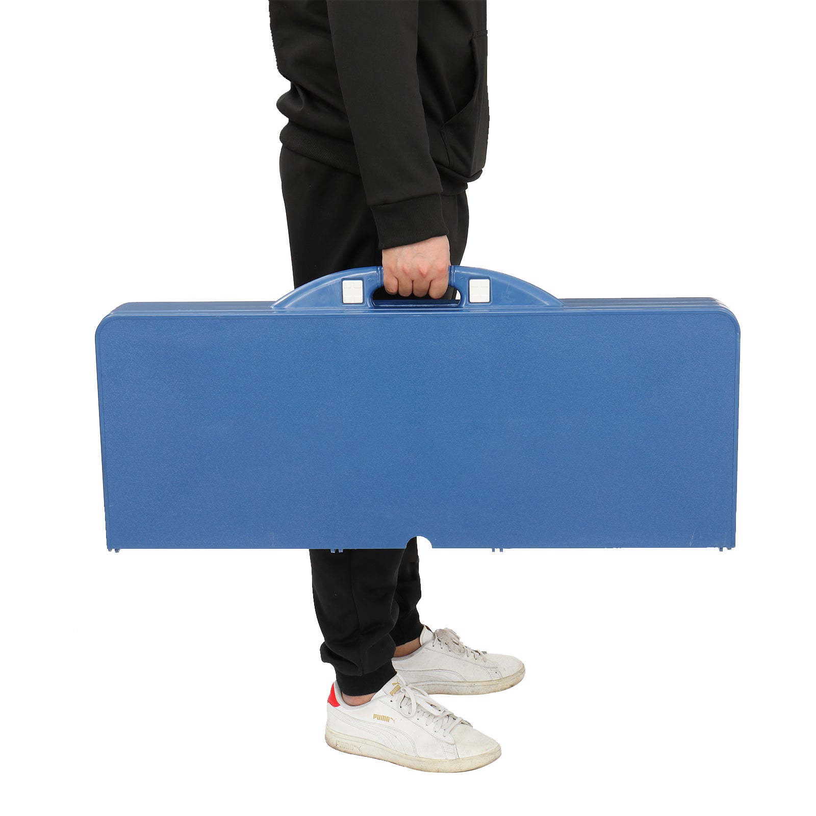 135.5x83x65.5cm Plastic Tables And Chairs 50kg Blue Camping Tables And Chairs