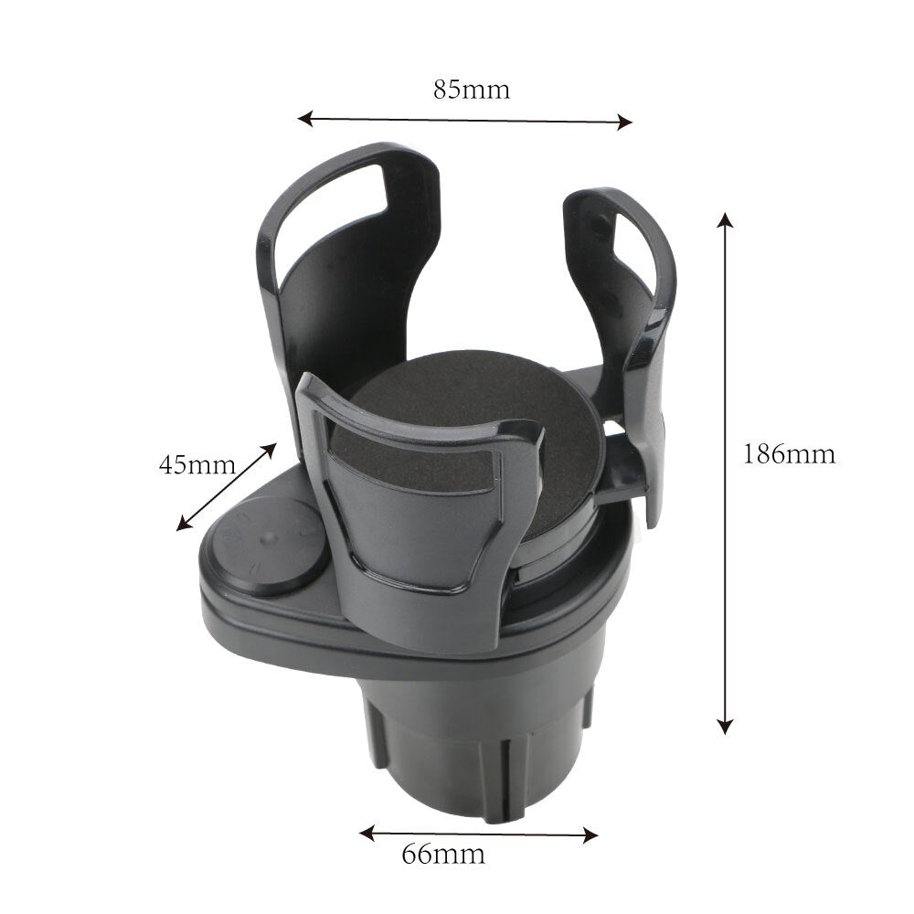 Foldable Car Cup Holder Drinking Bottle Holder Cup Stand Bracket Sunglasses Phone Organizer Stowing Tidying Car Styling Default
