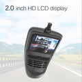Small Eye Dash Cam Car DVR Recorder Camera With Wifi Full HD 3.7V
