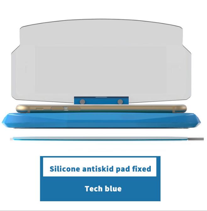 Smartphone Driver Heads Up Display Blue