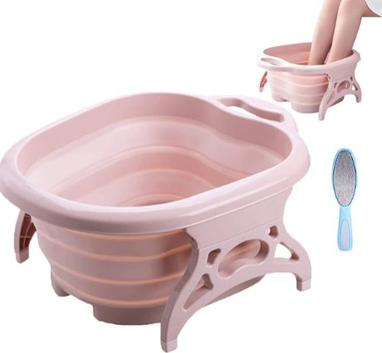 Folding Plastic Foot Bath Random