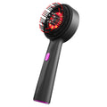 Electric Massage Comb Home Scalp Drain Comb Red Light Anti-slip Hair Care Multi-functional Massage Comb Grey black
