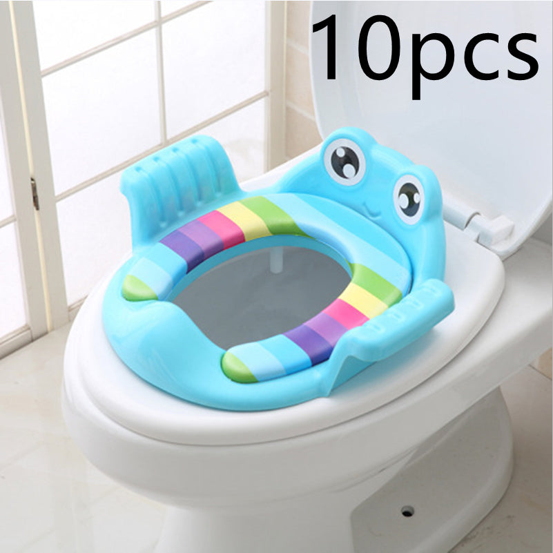 Baby Children Toilet Seat Toilet Blue 10pcs