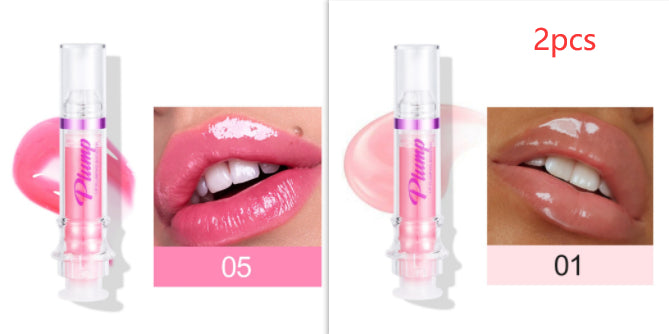 New Tube Lip Rich Lip Color Slightly Spicy Lip Honey Lip Glass Mirror Face Lip Mirror Liquid Lipstick Set10