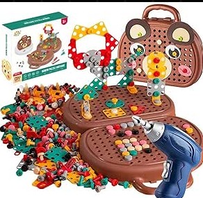 DIY Screw Puzzle Suitcase Box