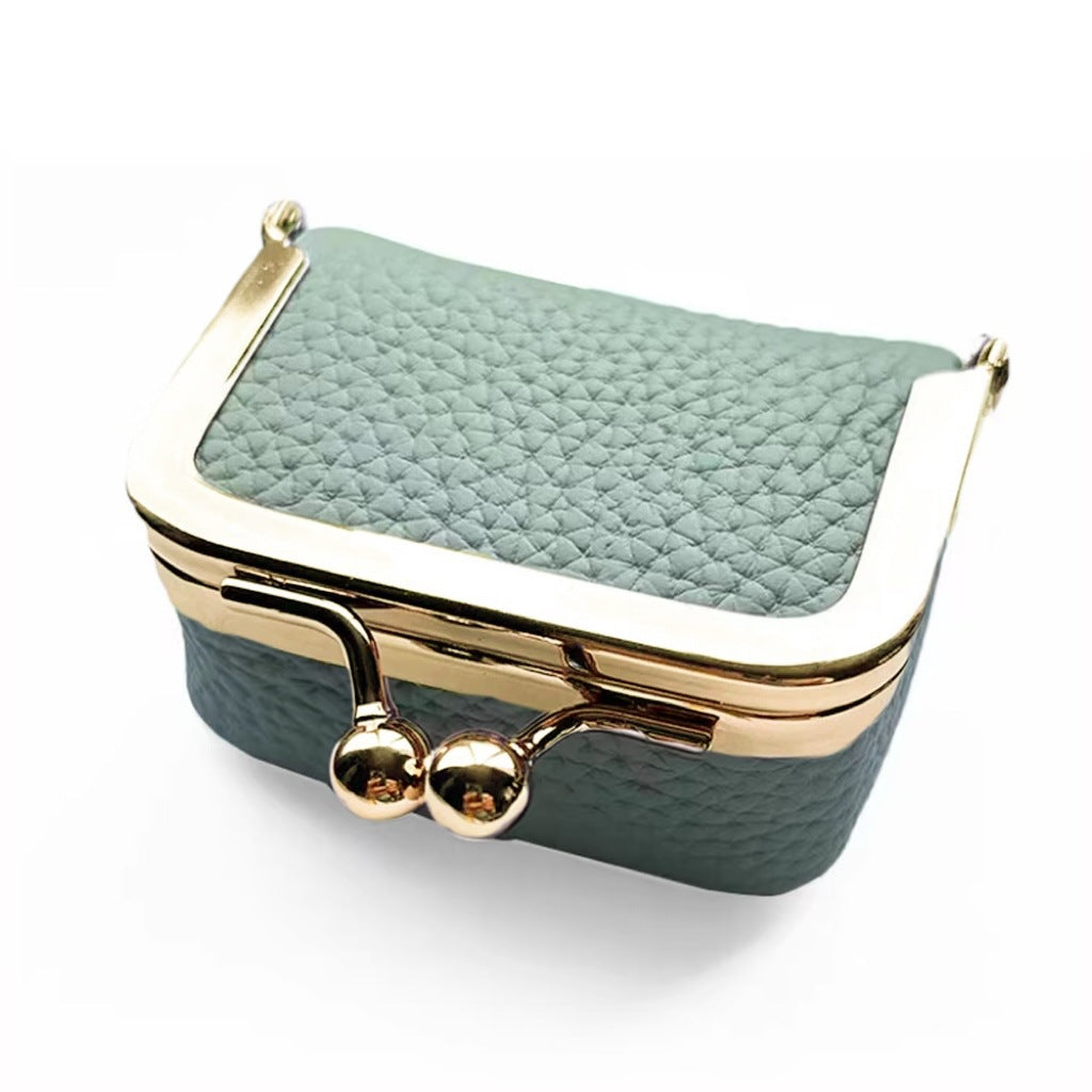 Mini Coin Purse Female Creative Storage And Carrying Green