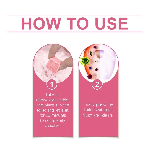 Jue - Fish Toilet Bowl Tablets